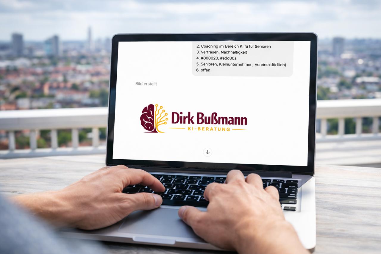 ChatGPT erstellt ein Logo